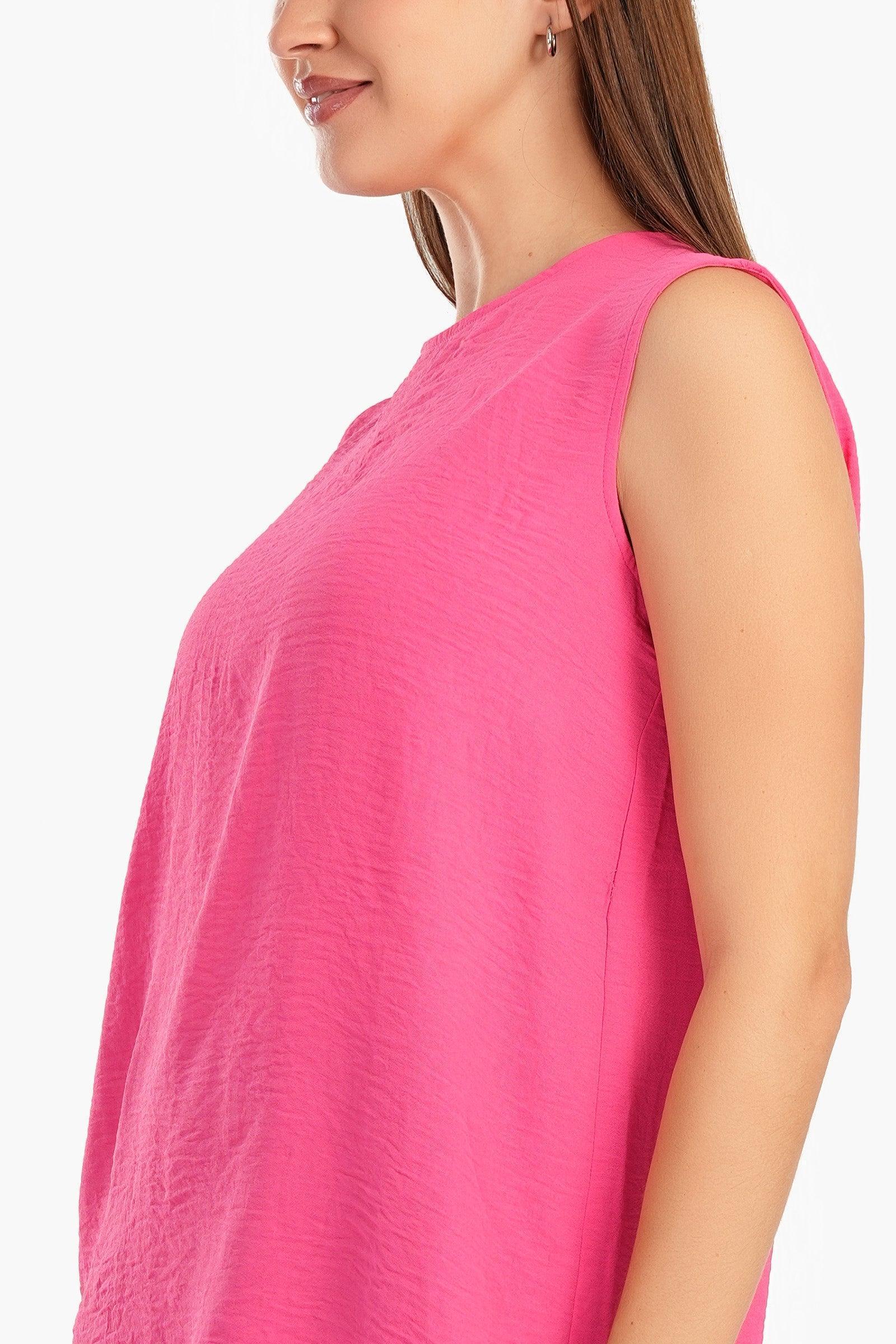 Clue - Asymmetrical Sleeveless Blouse 4
