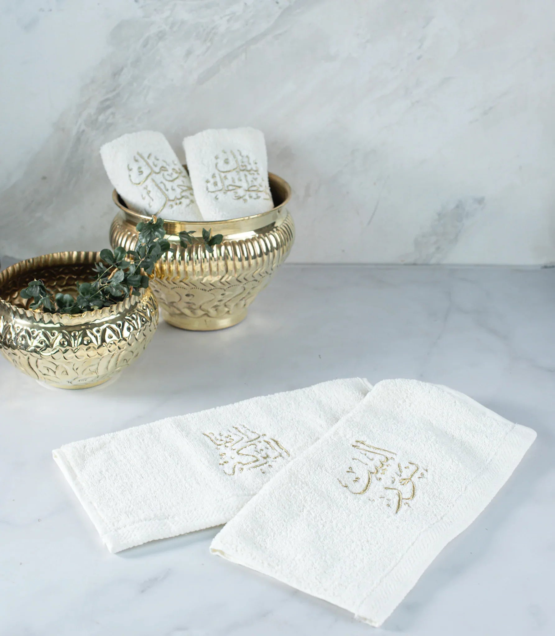 Rechote - Calligraphy Guest Towels 1