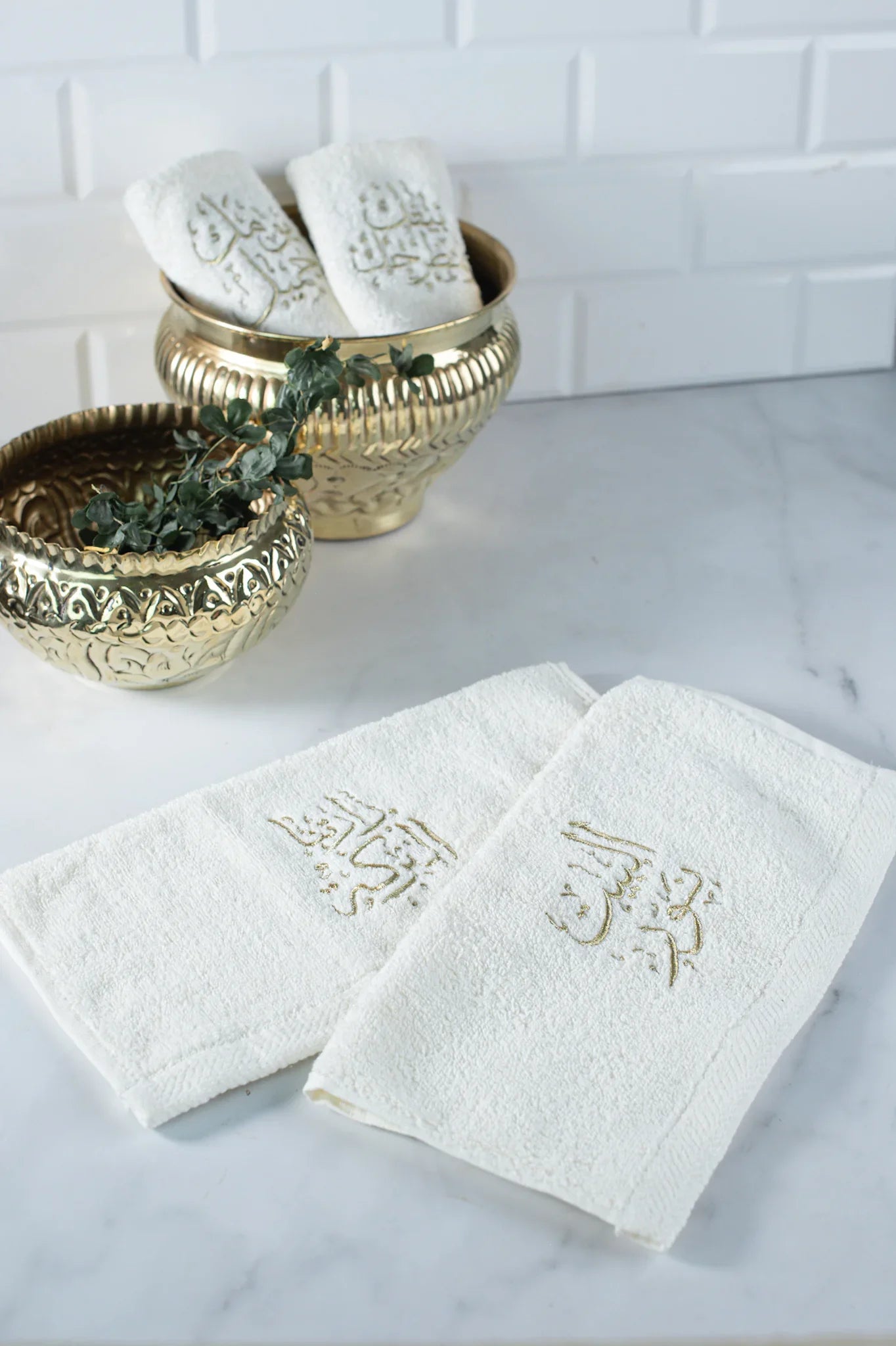 Rechote - Calligraphy Guest Towels 6