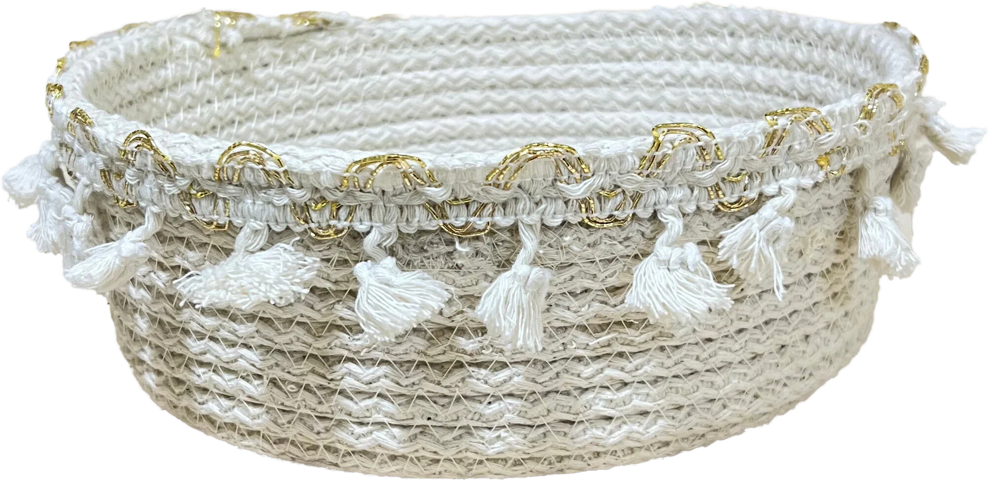 Urbantique - Decorative Round Storage Bowl – Design 1 1