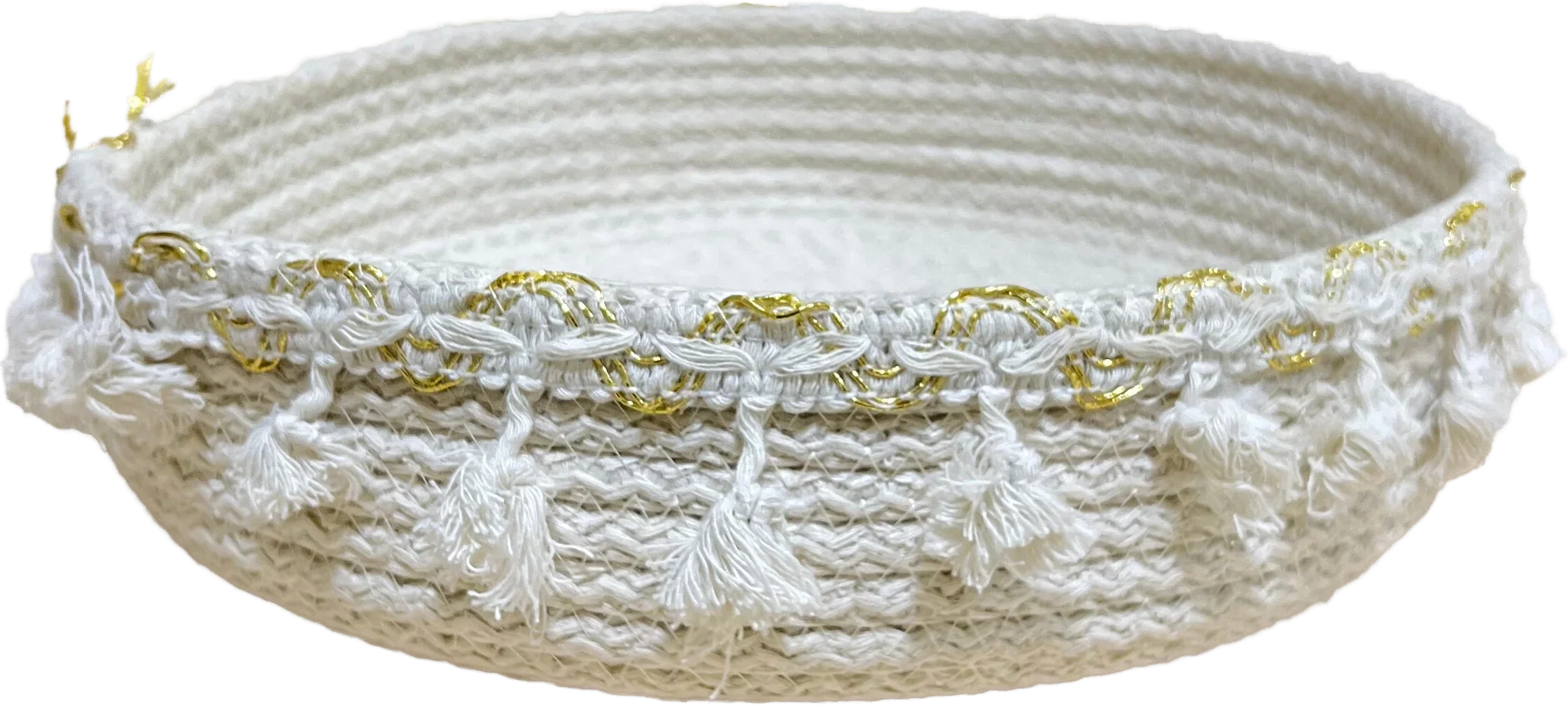 Urbantique - Decorative Round Storage Bowl – Design 2 1