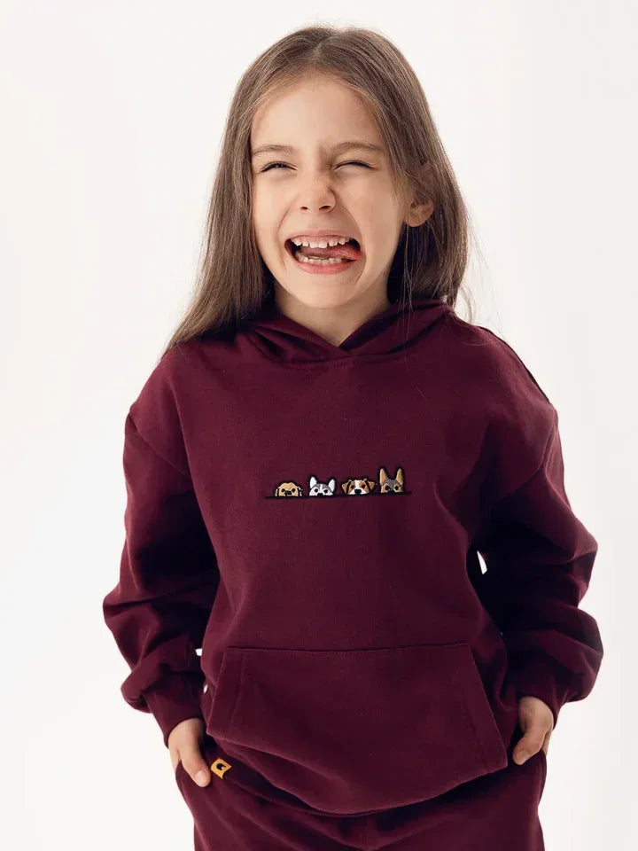 Doggies Hoodie – Embroidered - Colour Capsules - Babazzaro