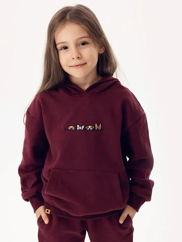 Doggies Hoodie – Embroidered - Colour Capsules - Babazzaro
