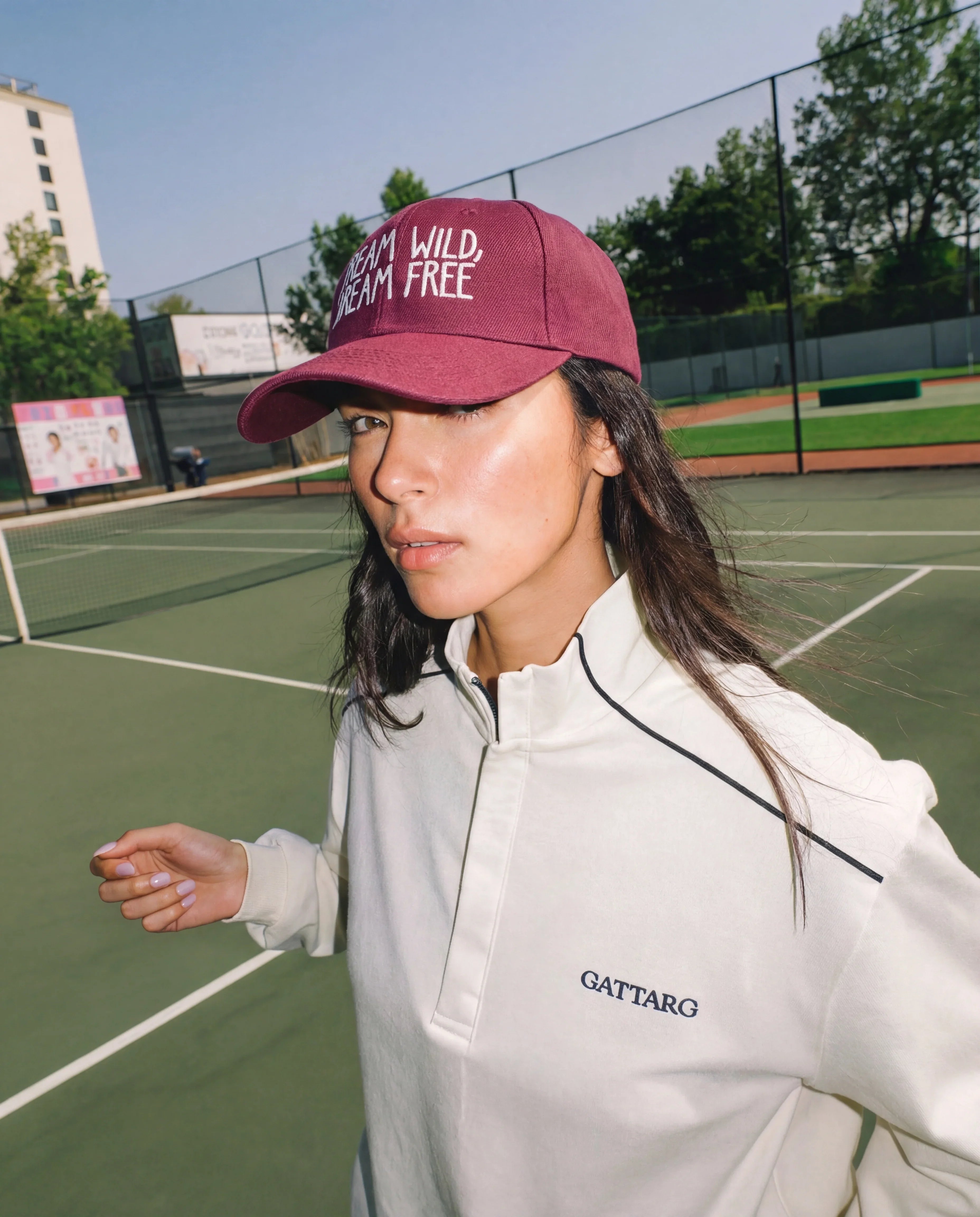 Dream Wild Burgundy Cap - 7elm