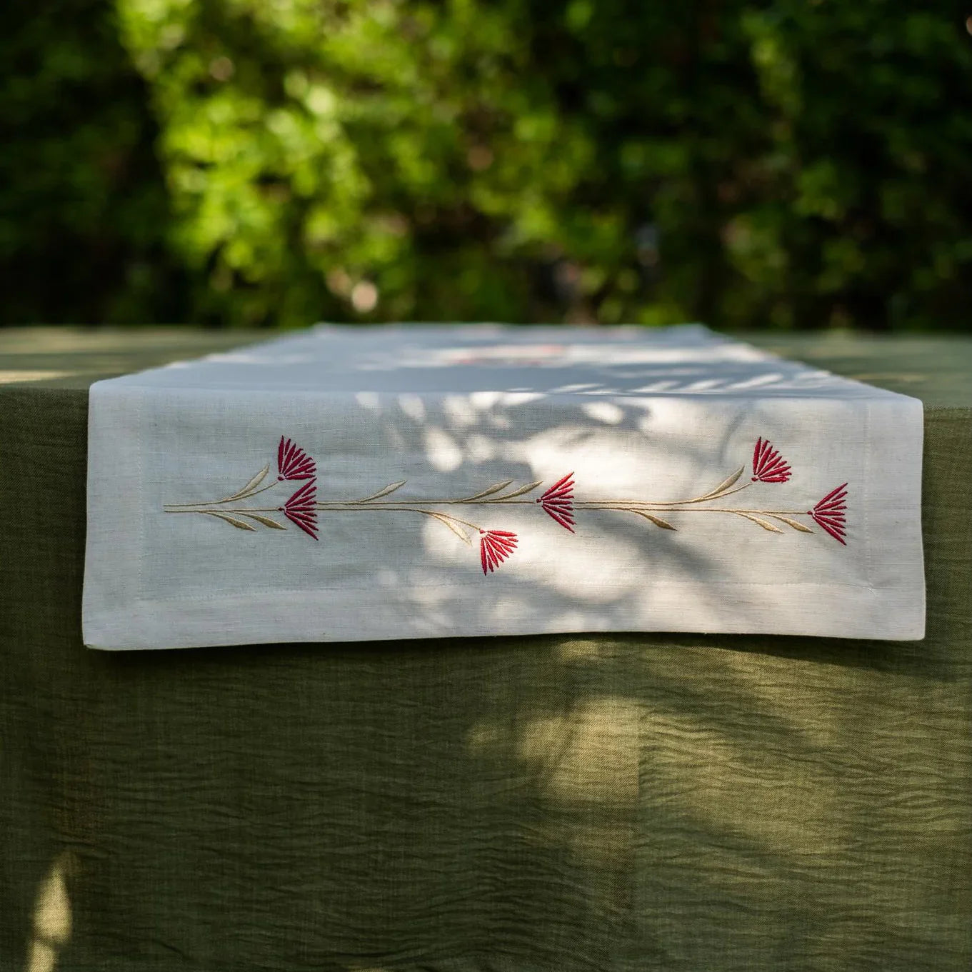 Eternal Linen Table Runner - Ticas 3