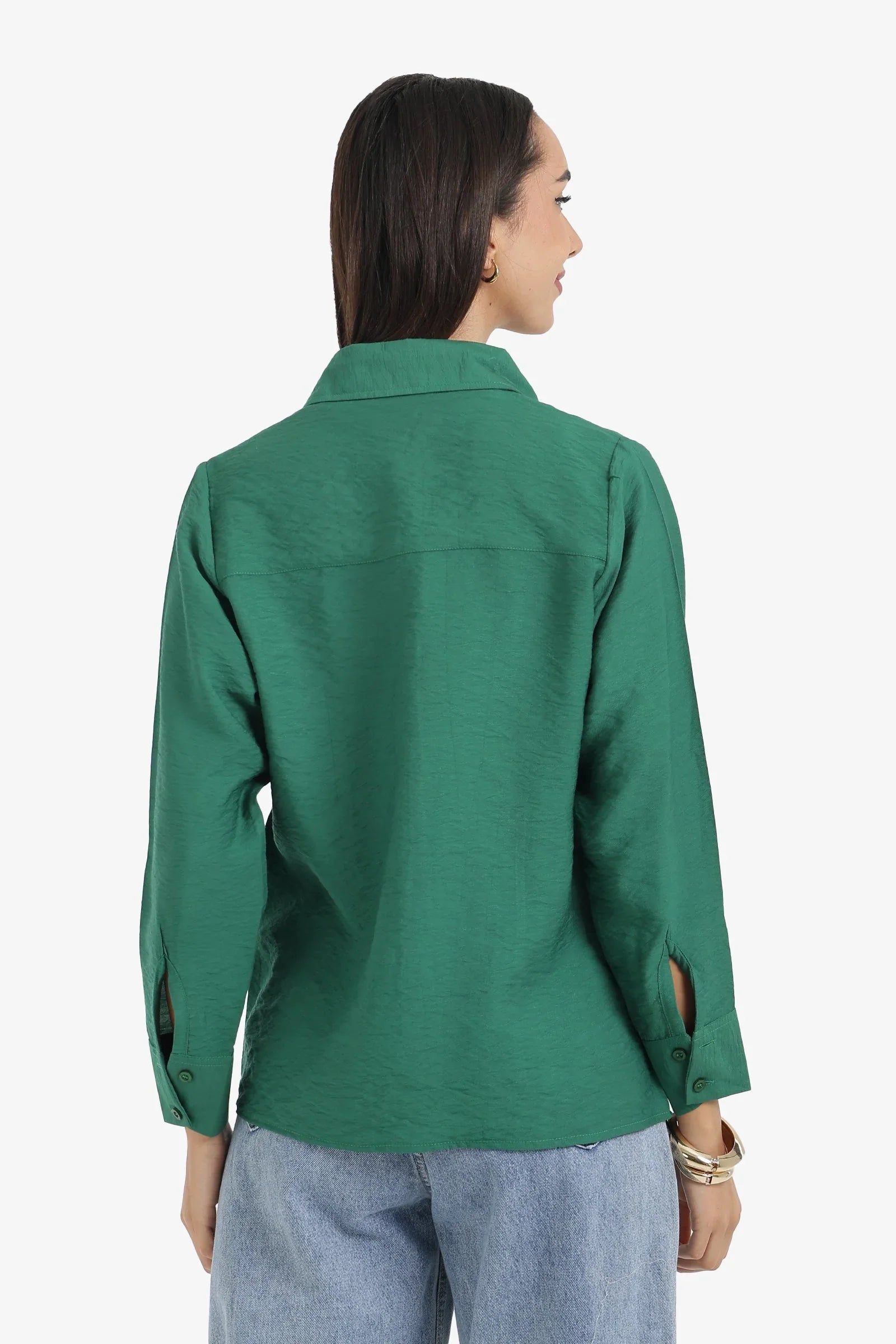 Hidden Placket Lounge Shirt - Carina 4