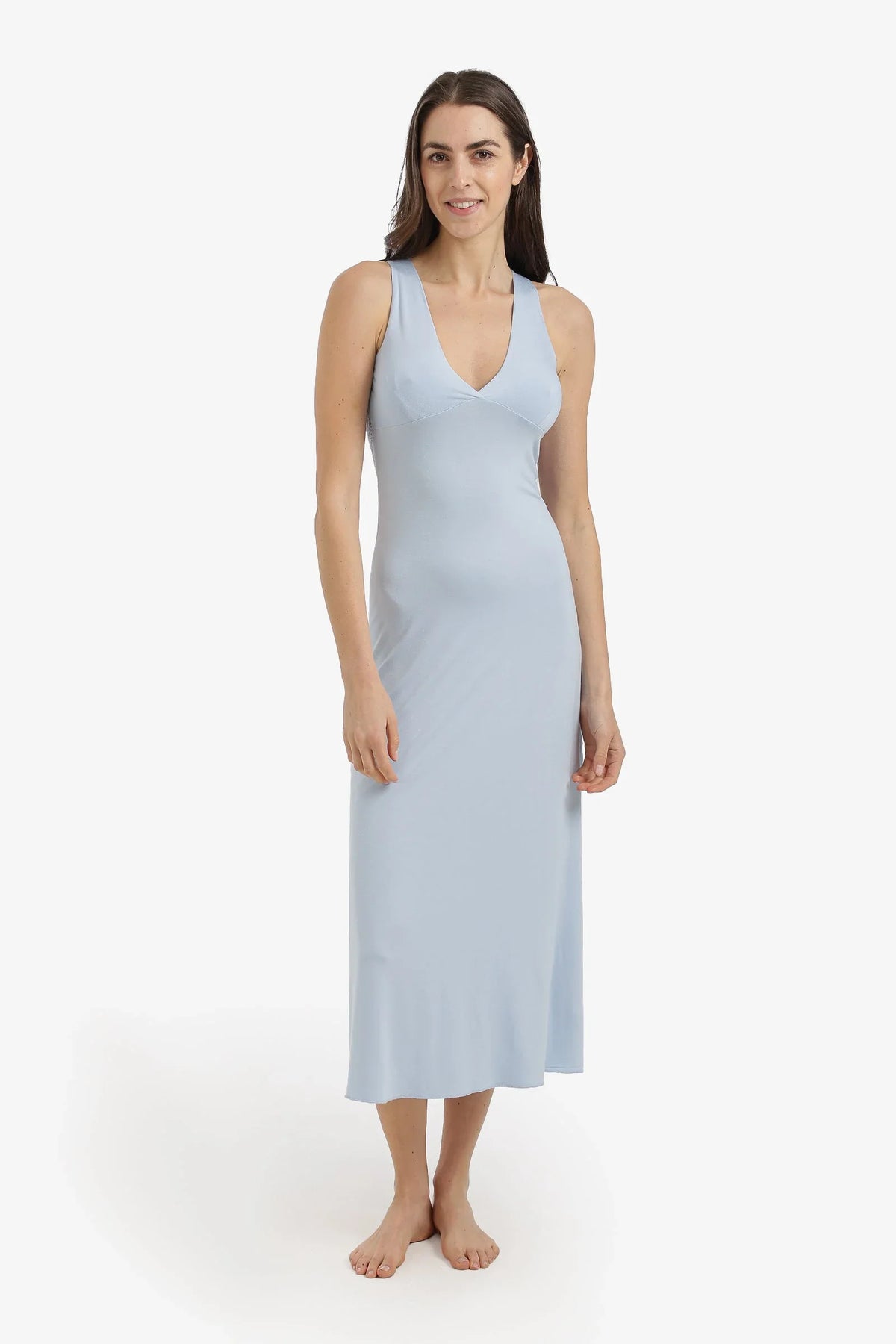 Side-Slit Midi Nightgown - Carina 2