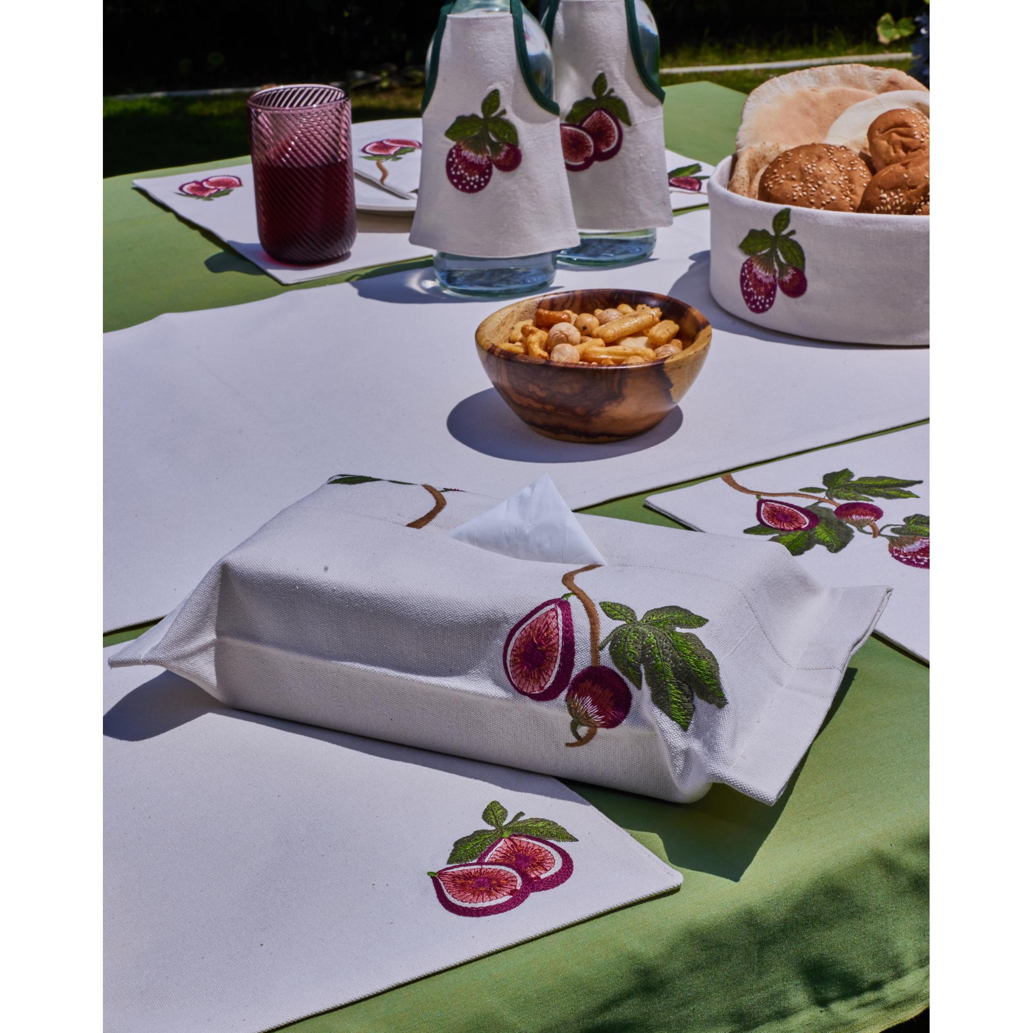Fig Field Tissue Box Cover - Ticas