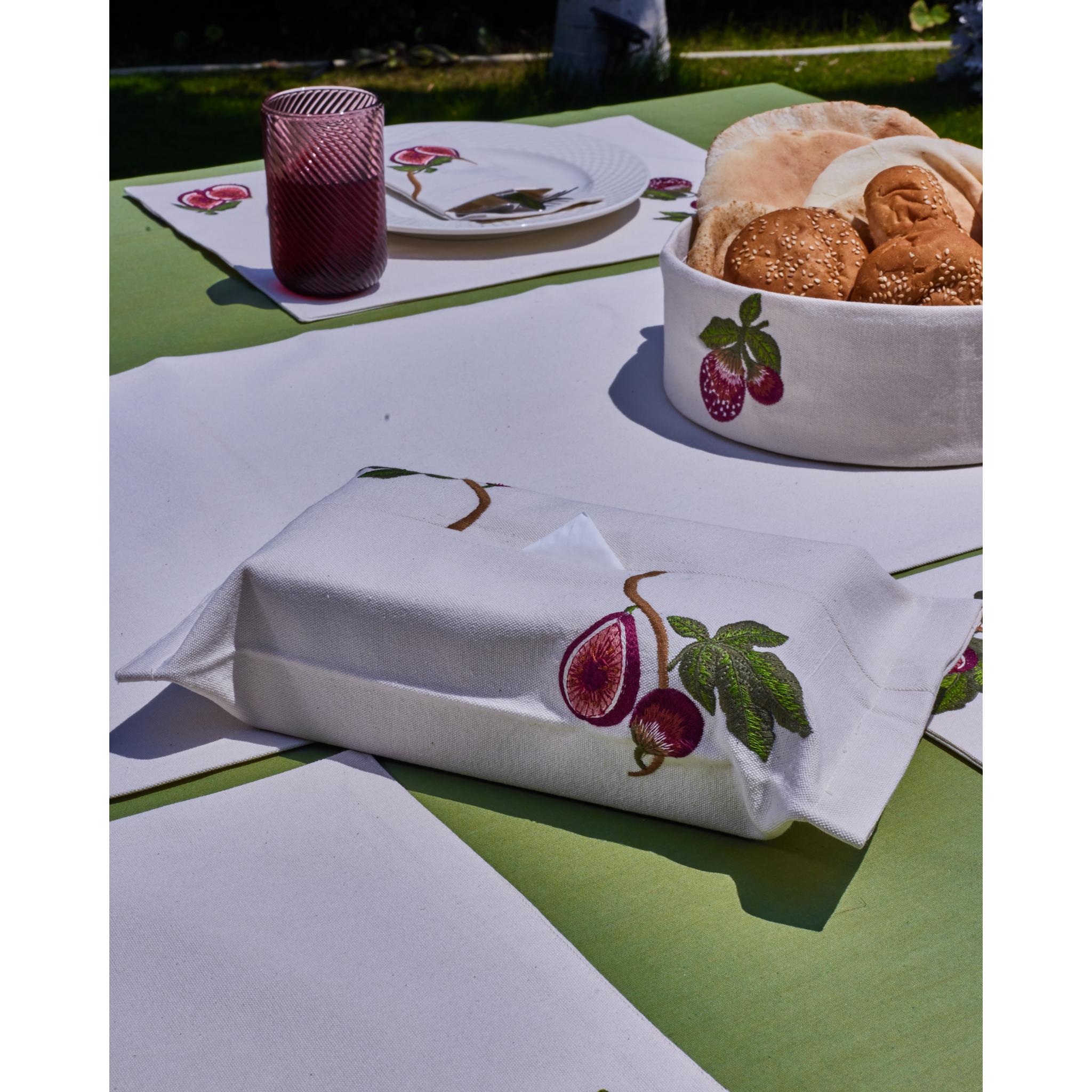 Fig Field Tissue Box Cover - Ticas