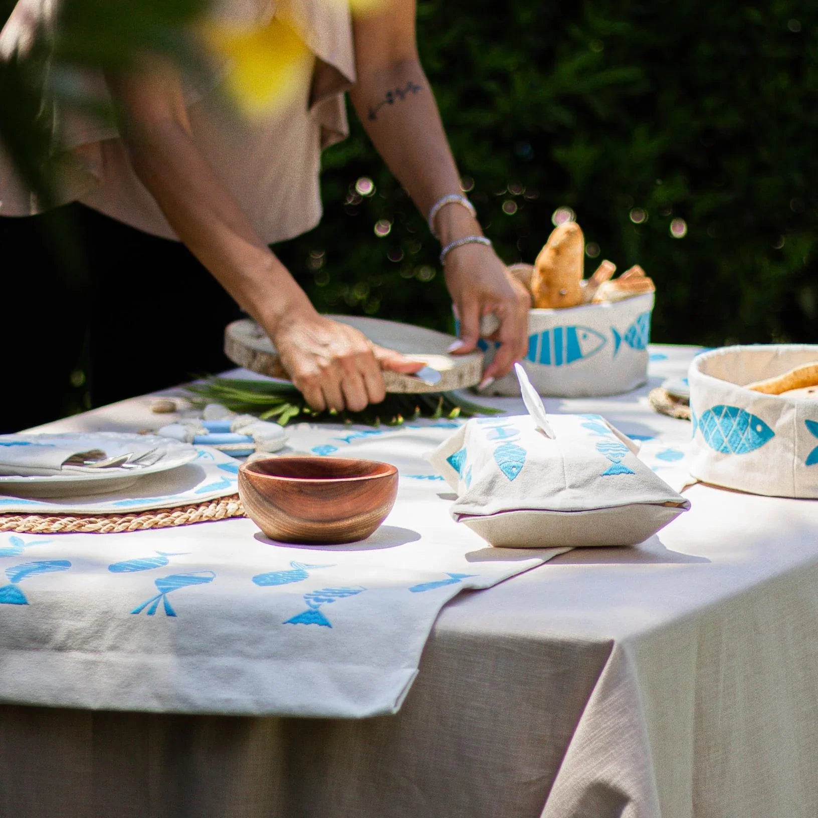 Fish Party Cutlery Sleeves Set - Ticas