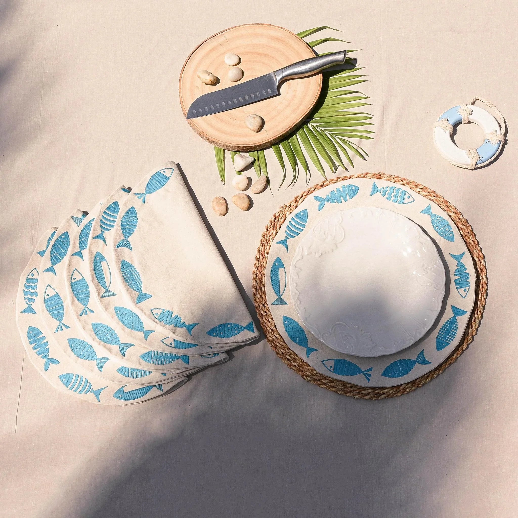 Fish Party Placemats Set - Ticas