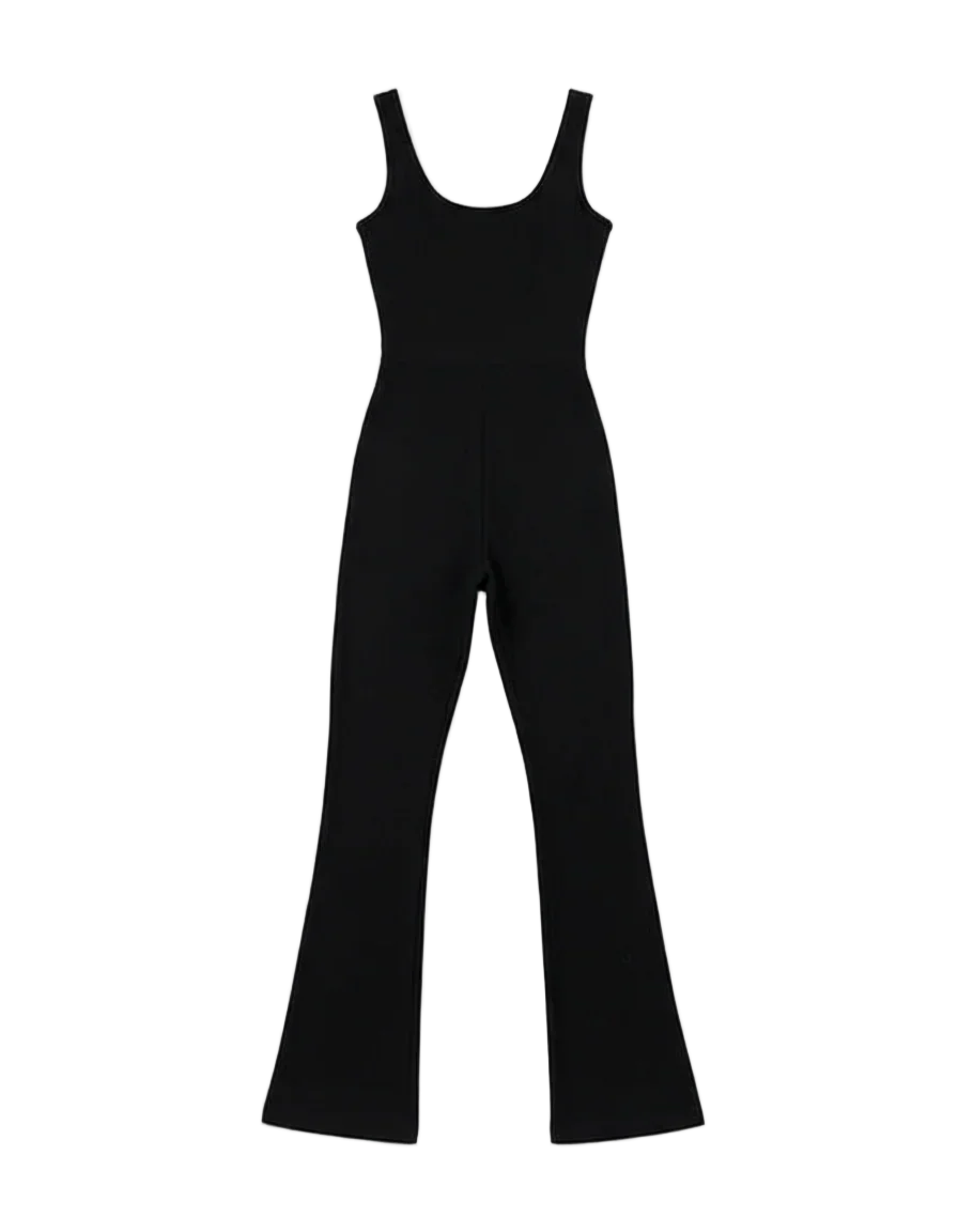 Flare Body Suit Black - Bfeerce - Babazzaro