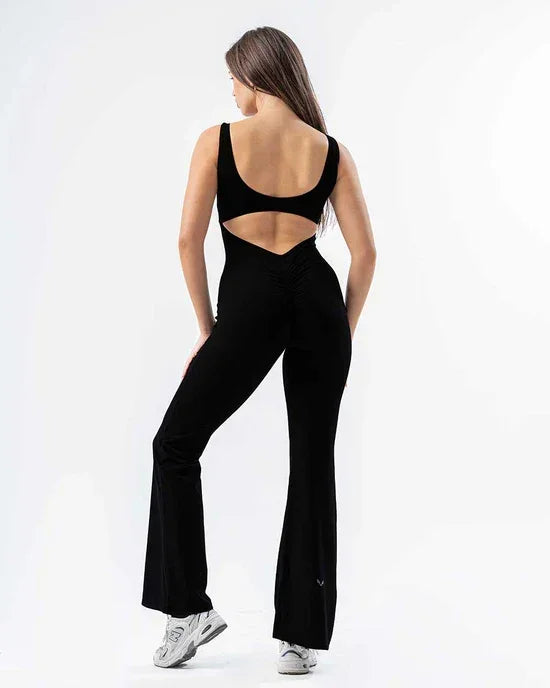 Flare Body Suit Black - Bfeerce - Babazzaro