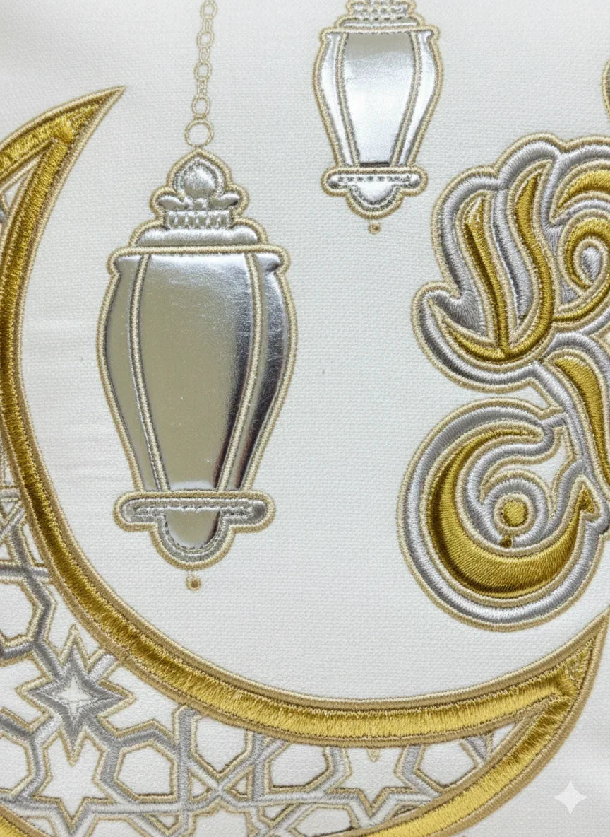 Urbantique - Ahlan Ramadan Crescent Cushion 6