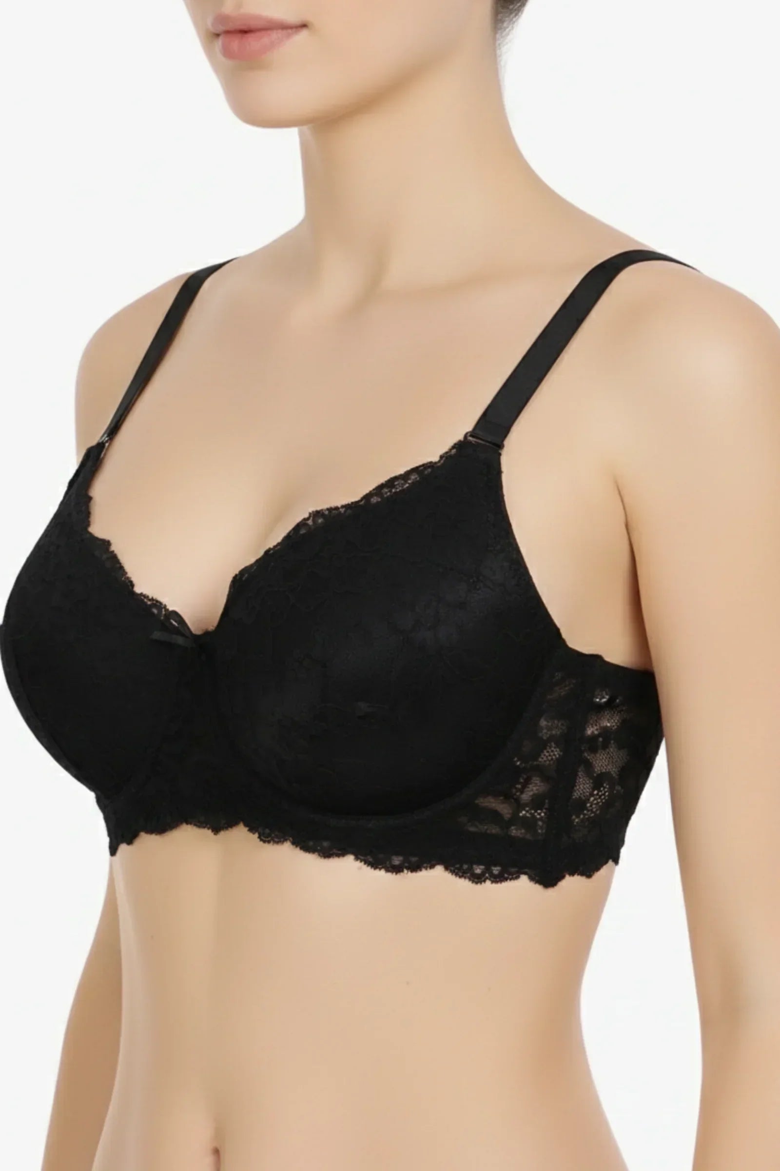 Carina - Lace Detailed Wired Bra 4