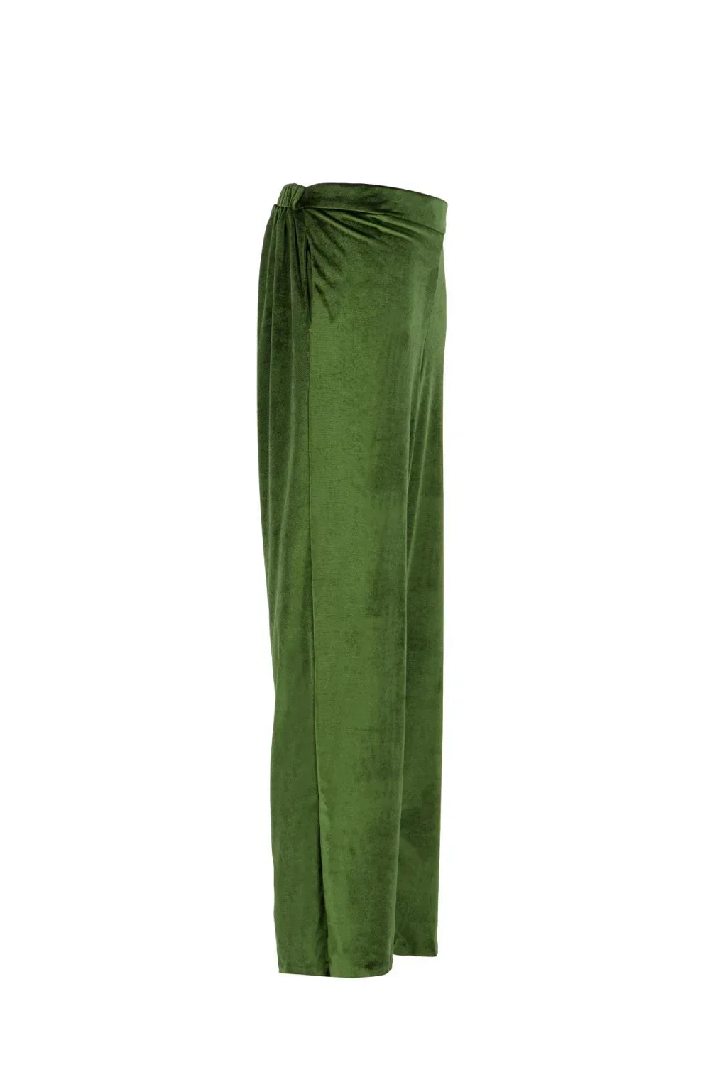 Reehan - Olive Green Side Tie Kimono Set 12