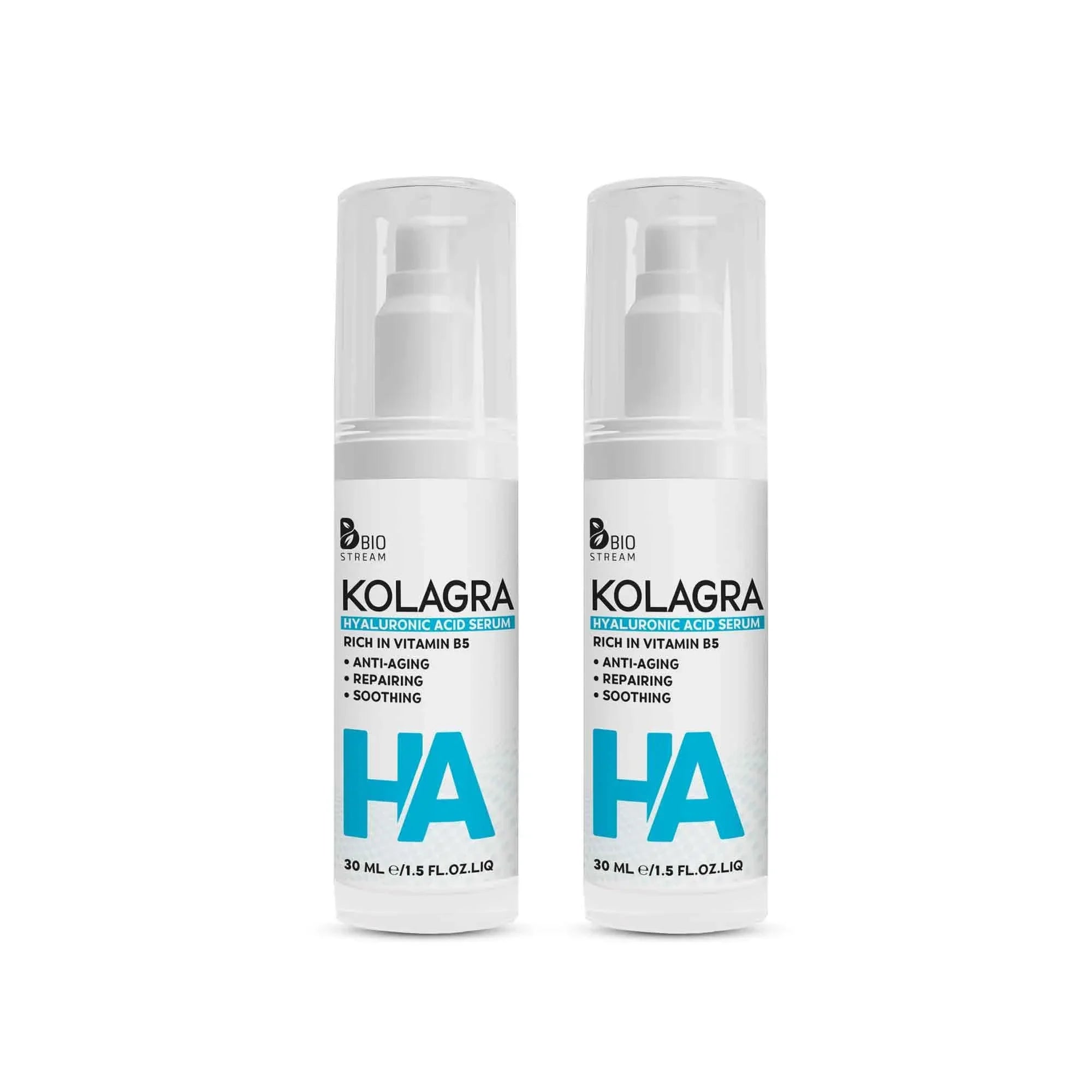Biostream - Kolagra MulticolorOffer Hyaluronic acid serum 1+1 1