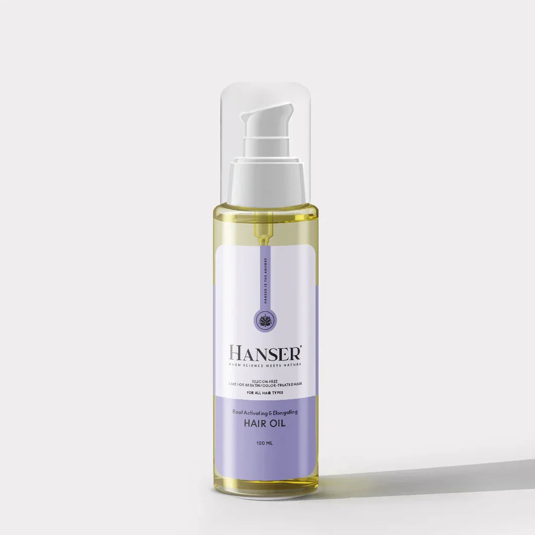 Hanser Root activating and Elongating hair oil 1