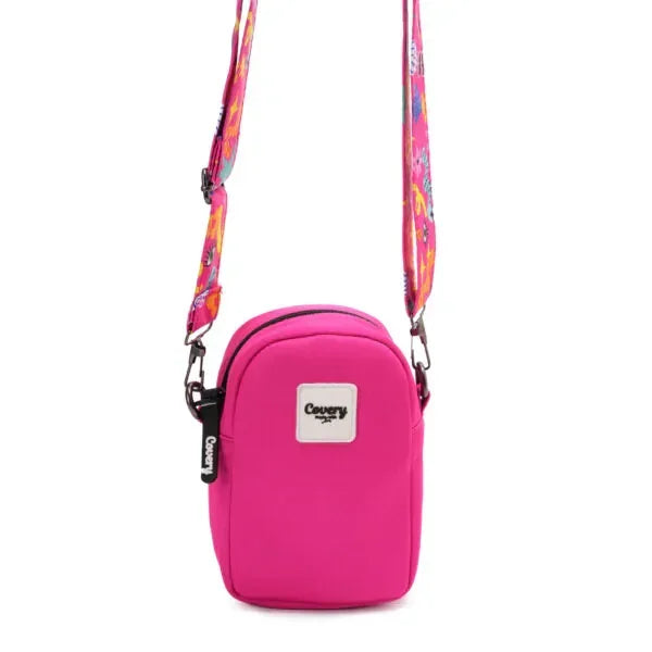 Hot Pink Mini Cross Bag - Covery - Babazzaro