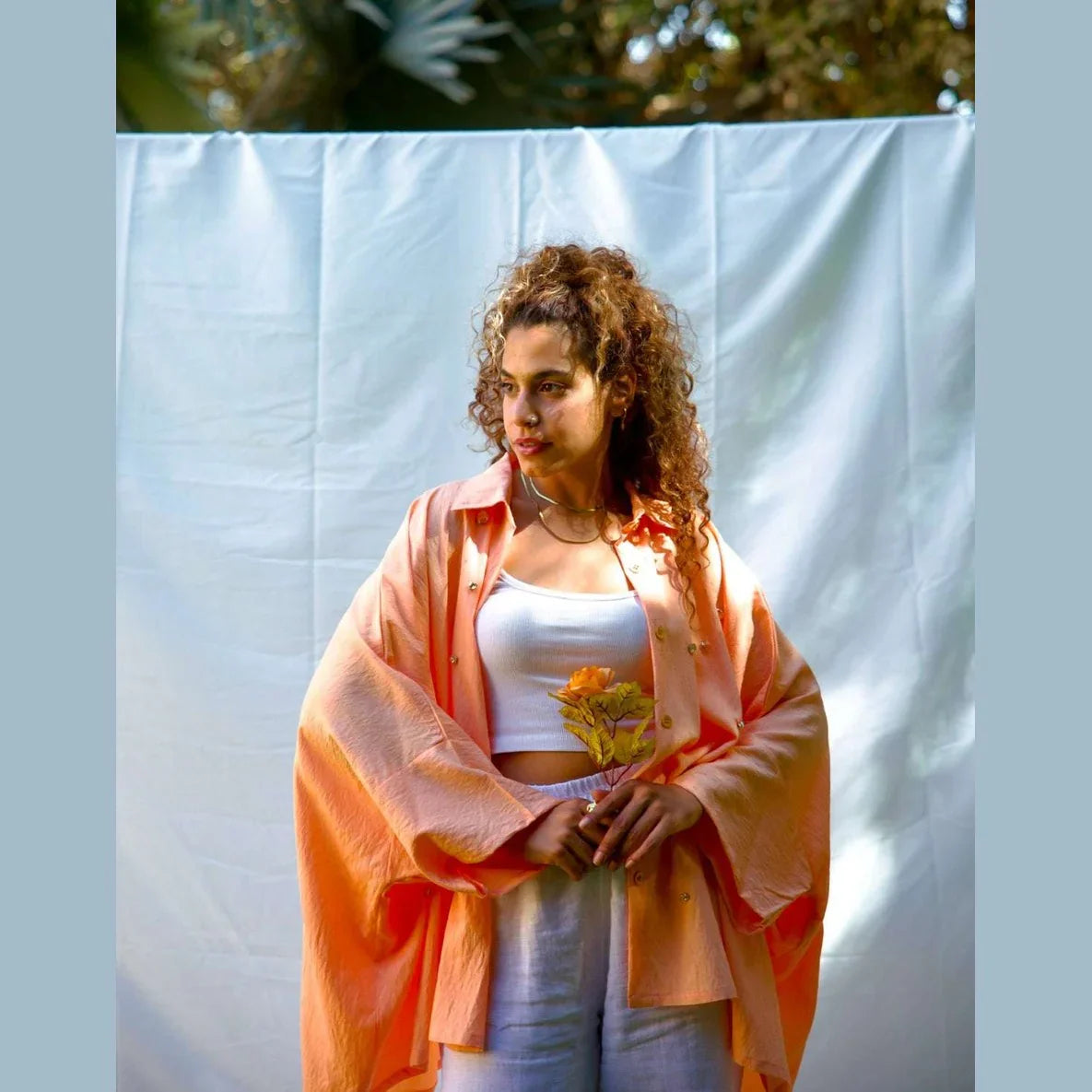 A_Squared_Y - Loose Shirt Orange 1