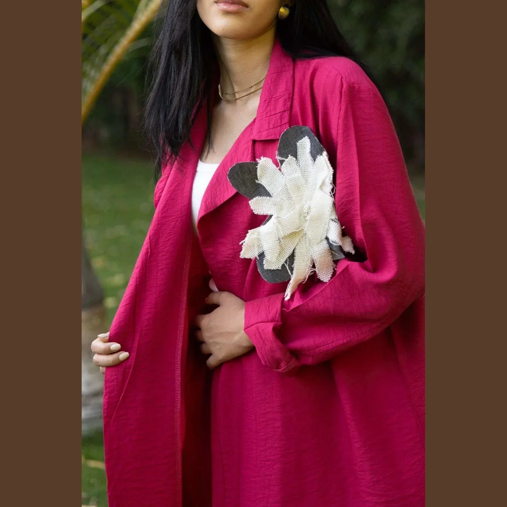 Light Fuchsia Blazer - A_Squared_Y - Babazzaro