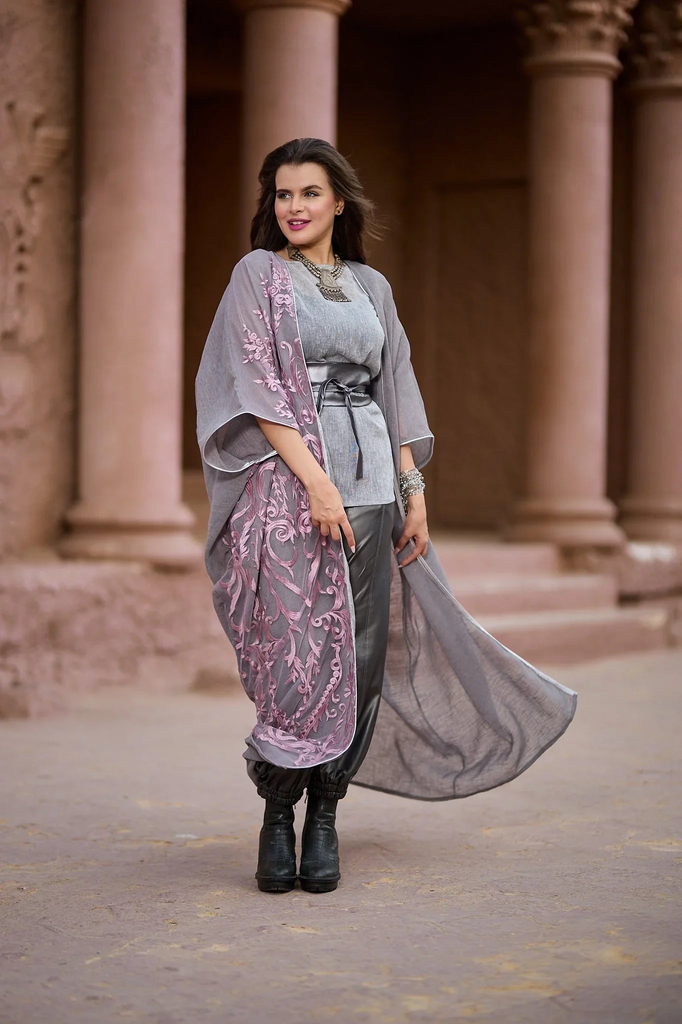 Dress Code - Purple2 Cardigan 2