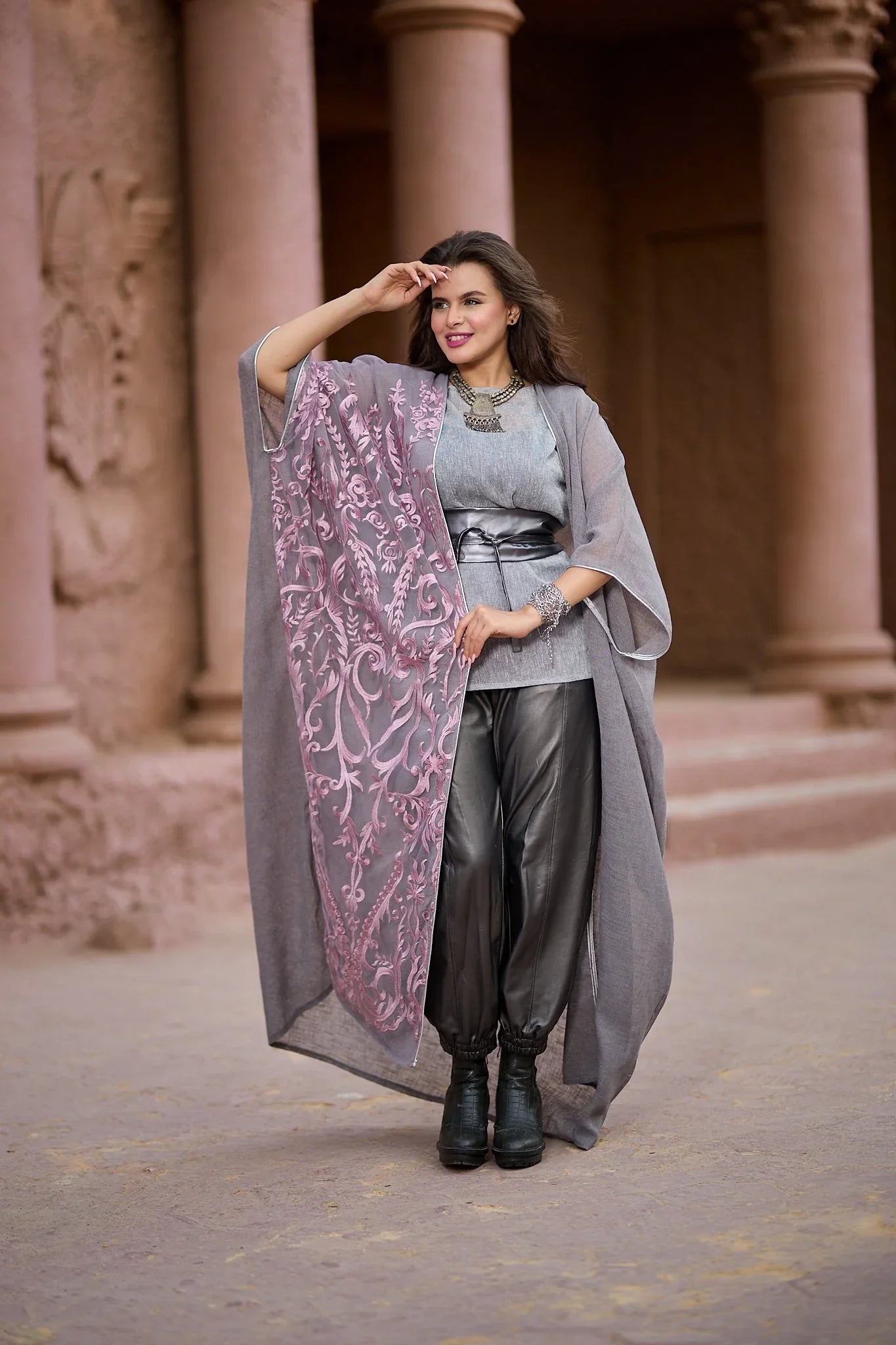 Dress Code - Purple2 Cardigan 1