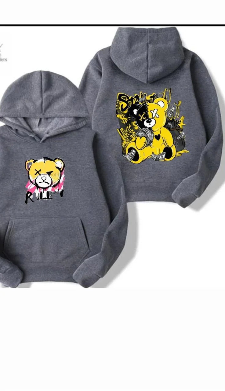 El Mexicy - Yellow Bear Hoodie 1