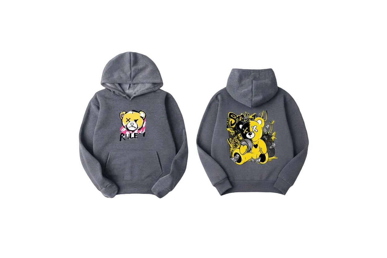 Mexici - Yellow Bear Hoodie 2