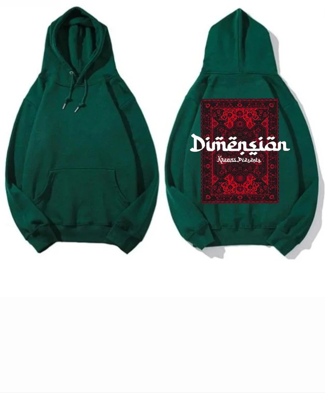 El Mexicy - Green Hoodie 1