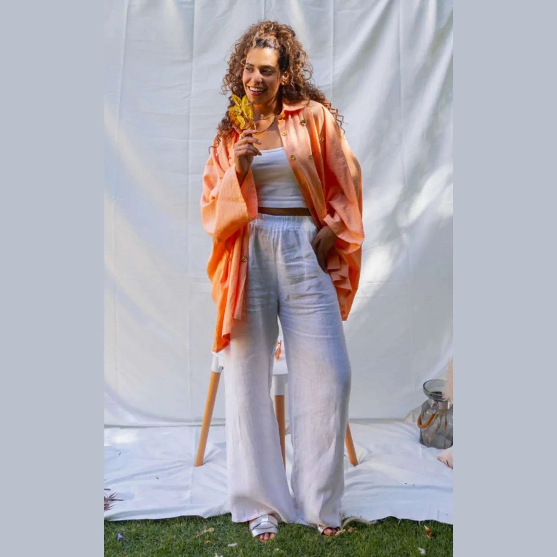 A_Squared_Y - Loose Shirt Orange 3