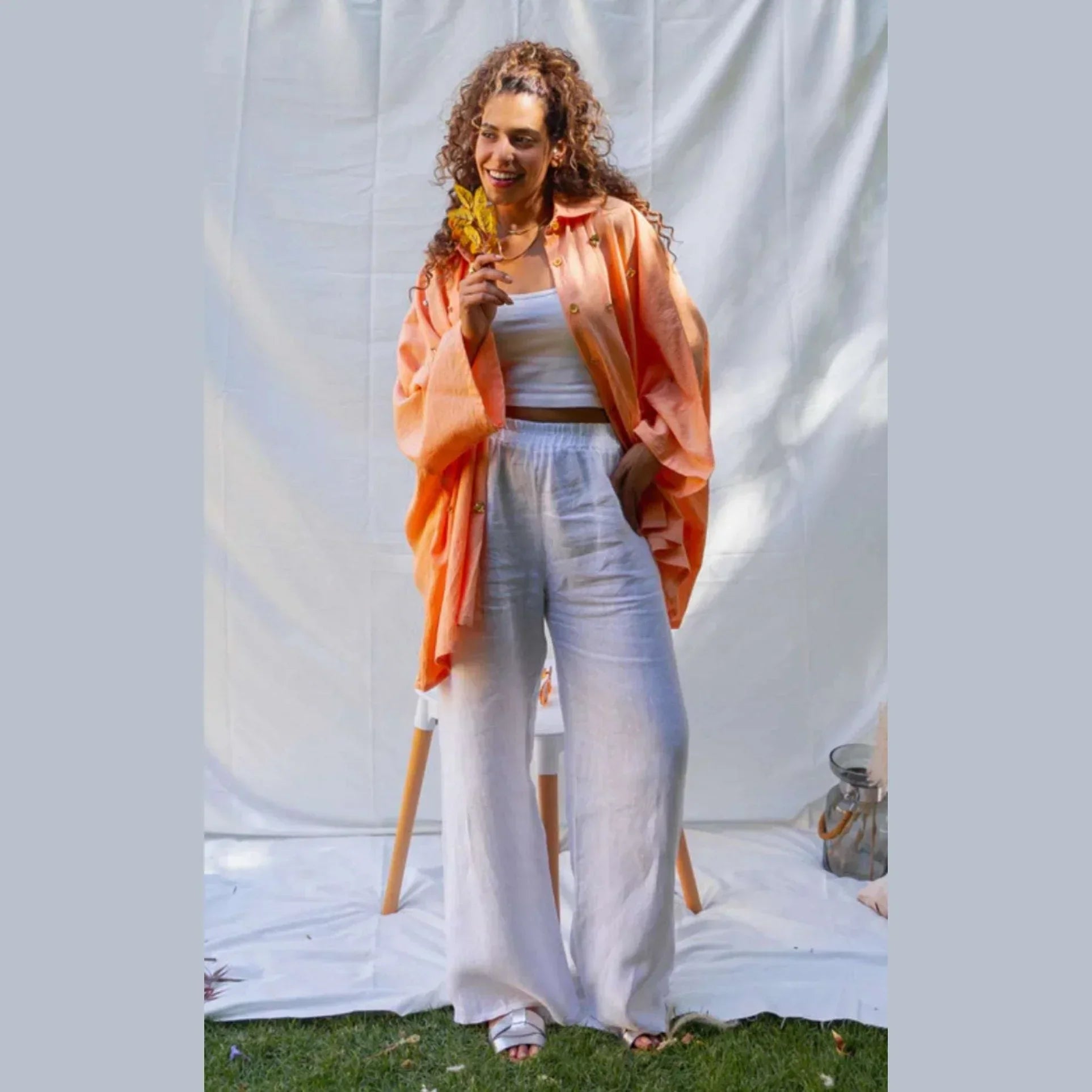 Loose Shirt Orange - A_Squared_Y - Babazzaro