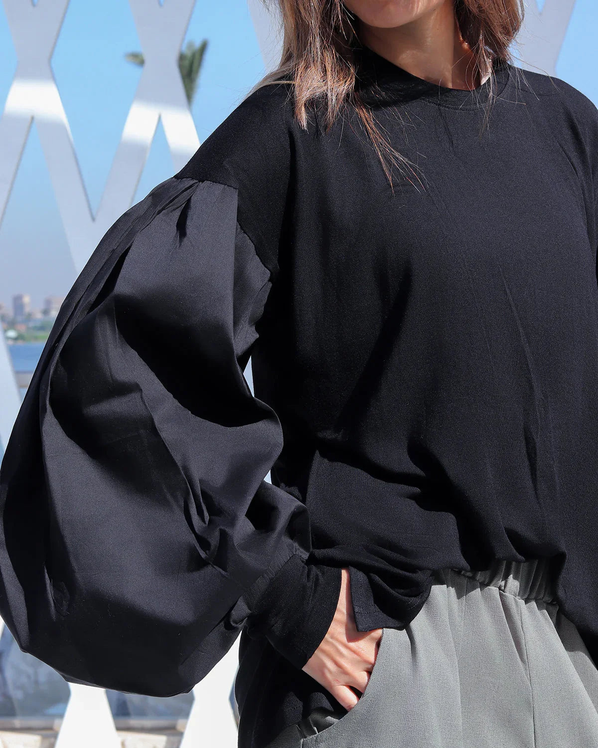 Dress Code - black puffy 1