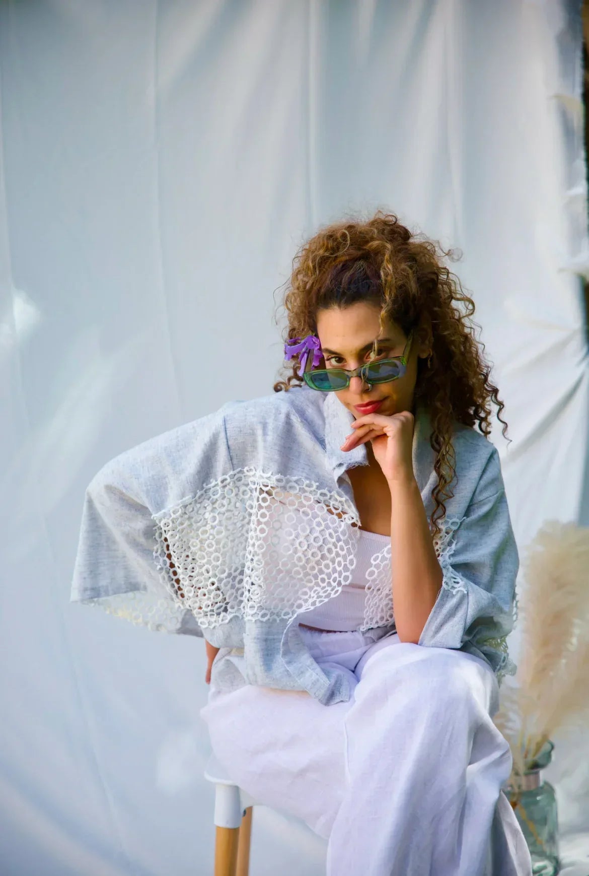 Linen Net Jacket - A_Squared_Y 1