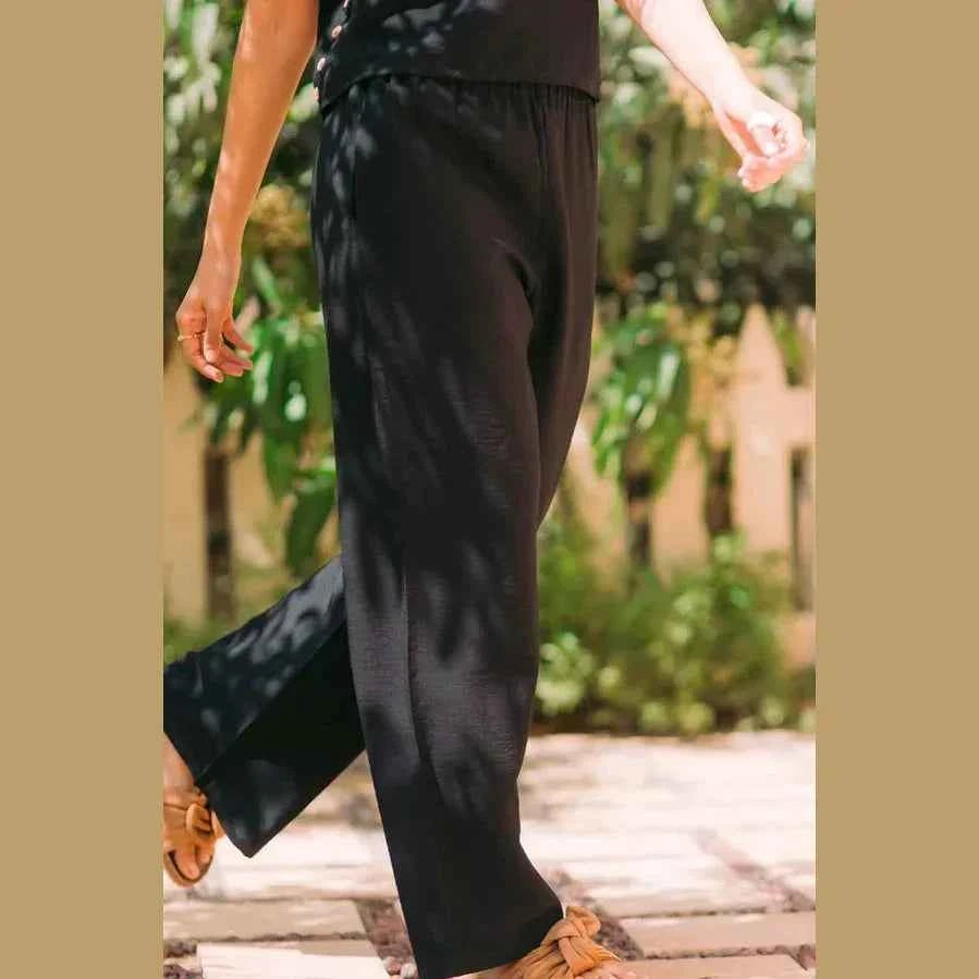 Effortless Style Linen Pants - Kanza
