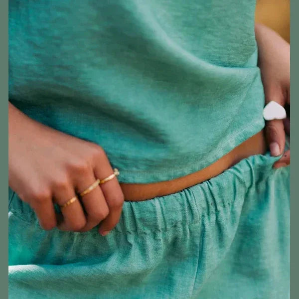 Kanza - Effortless Style Linen Pants 1