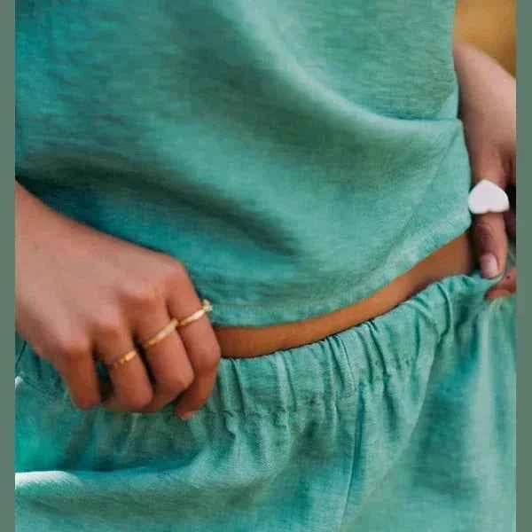 Effortless Style Linen Pants - Kanza