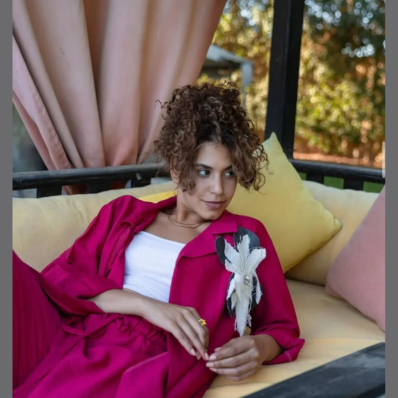 A_Squared_Y - Light Fuchsia Blazer 2