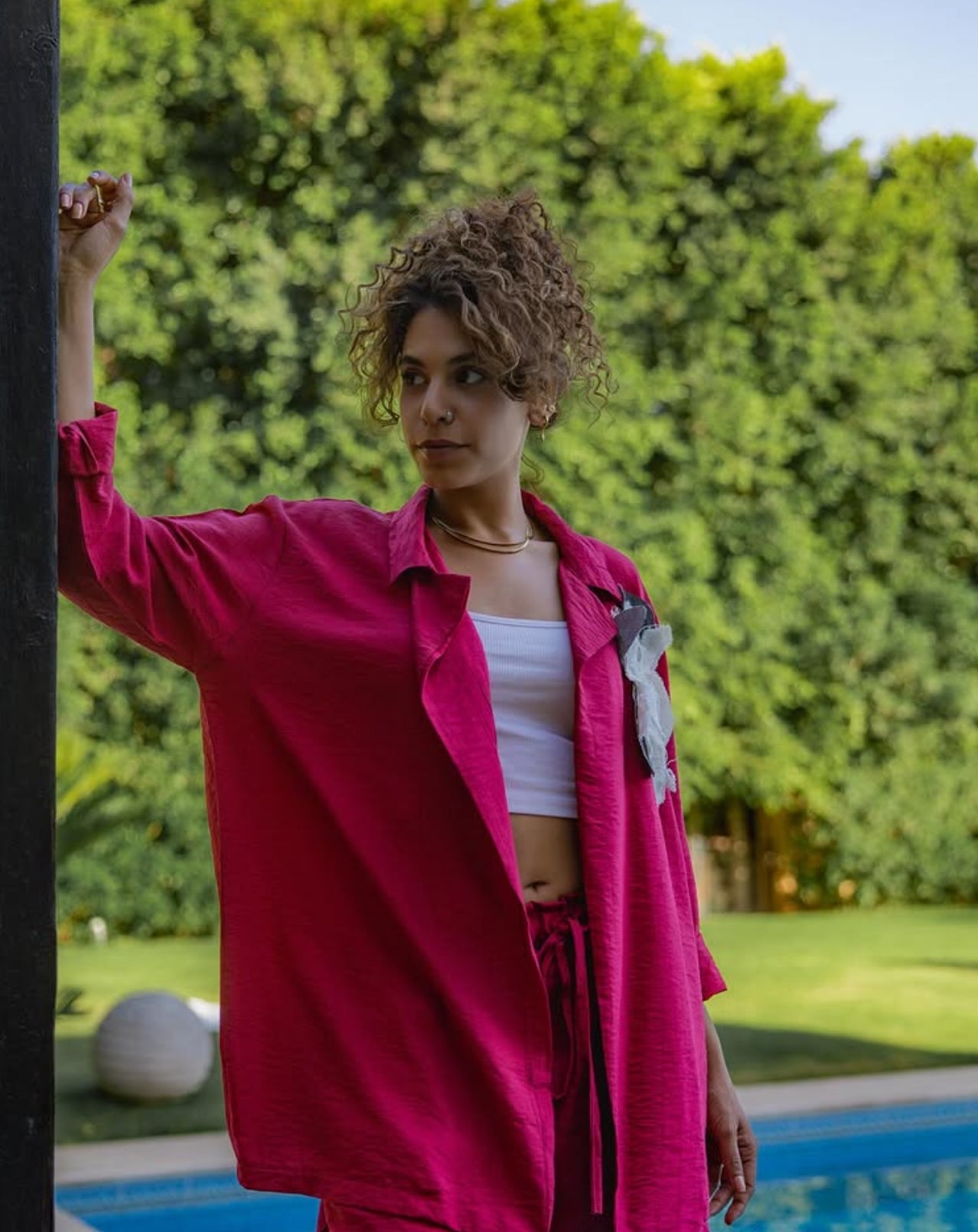 A_Squared_Y - Light Fuchsia Blazer 3