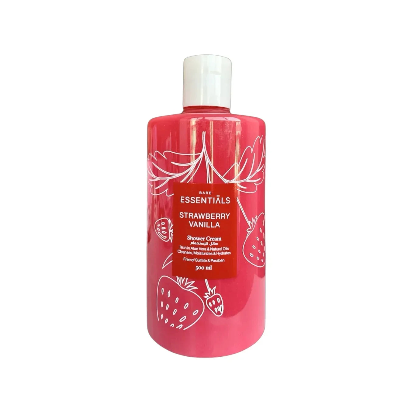 Strawberry Vanilla Shower Cream - Essentials - Babazzaro