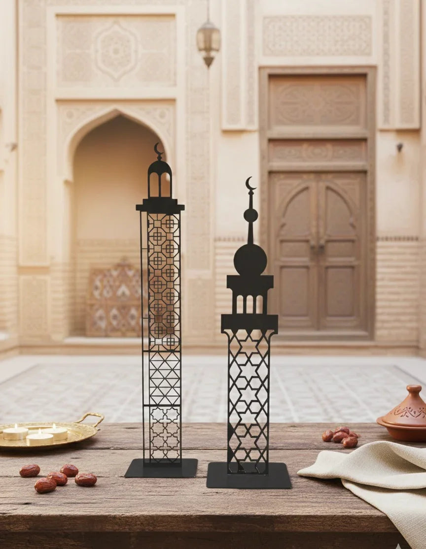 Lavender - Set of minarets silhouette 1