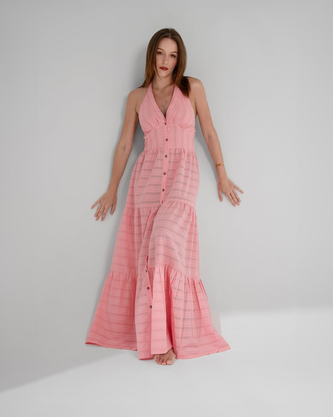 KC Shop - Camille Halter Neck Maxi Dress 7