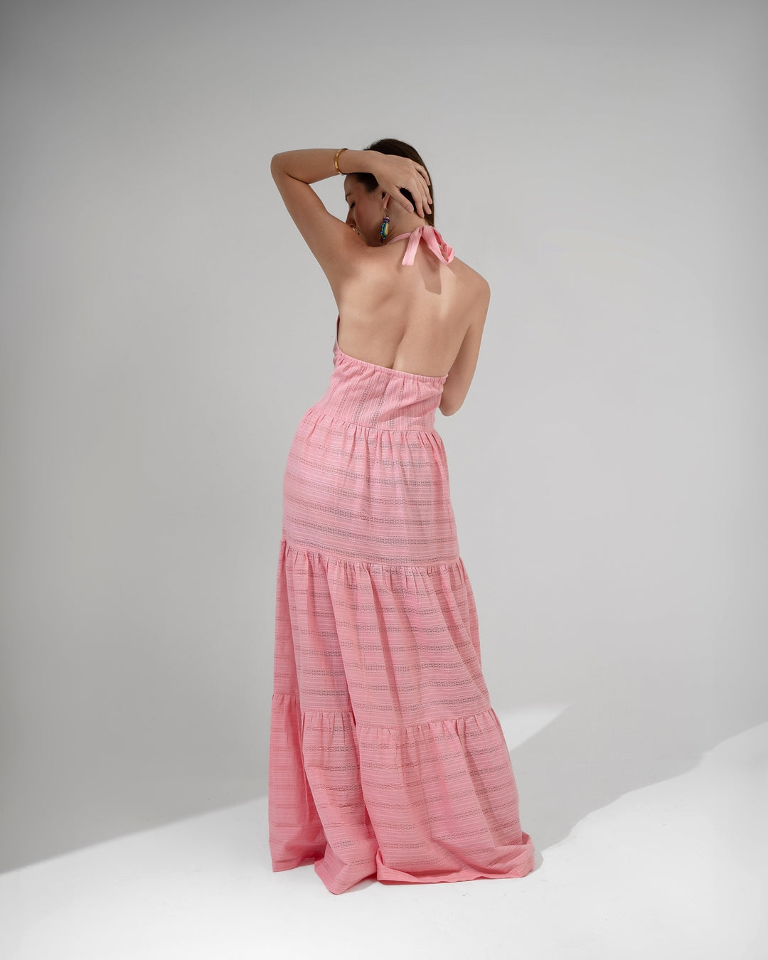 KC Shop - Camille Halter Neck Maxi Dress 9