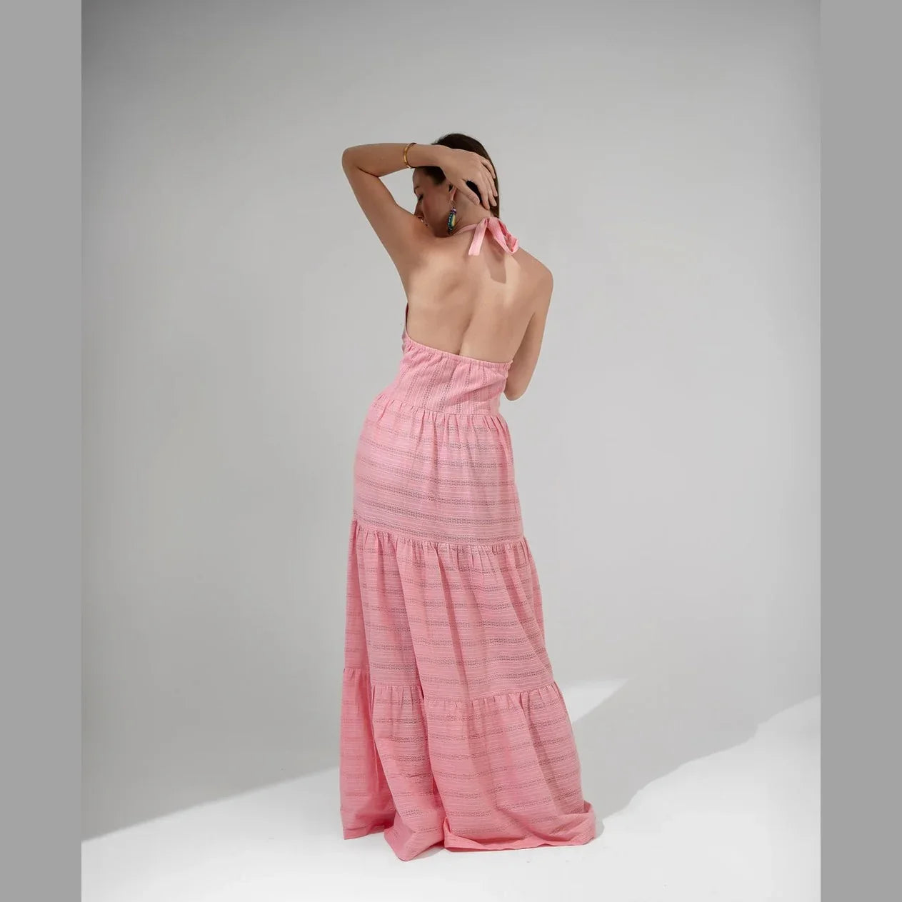 KC Shop - Camille Halter Neck Maxi Dress 9