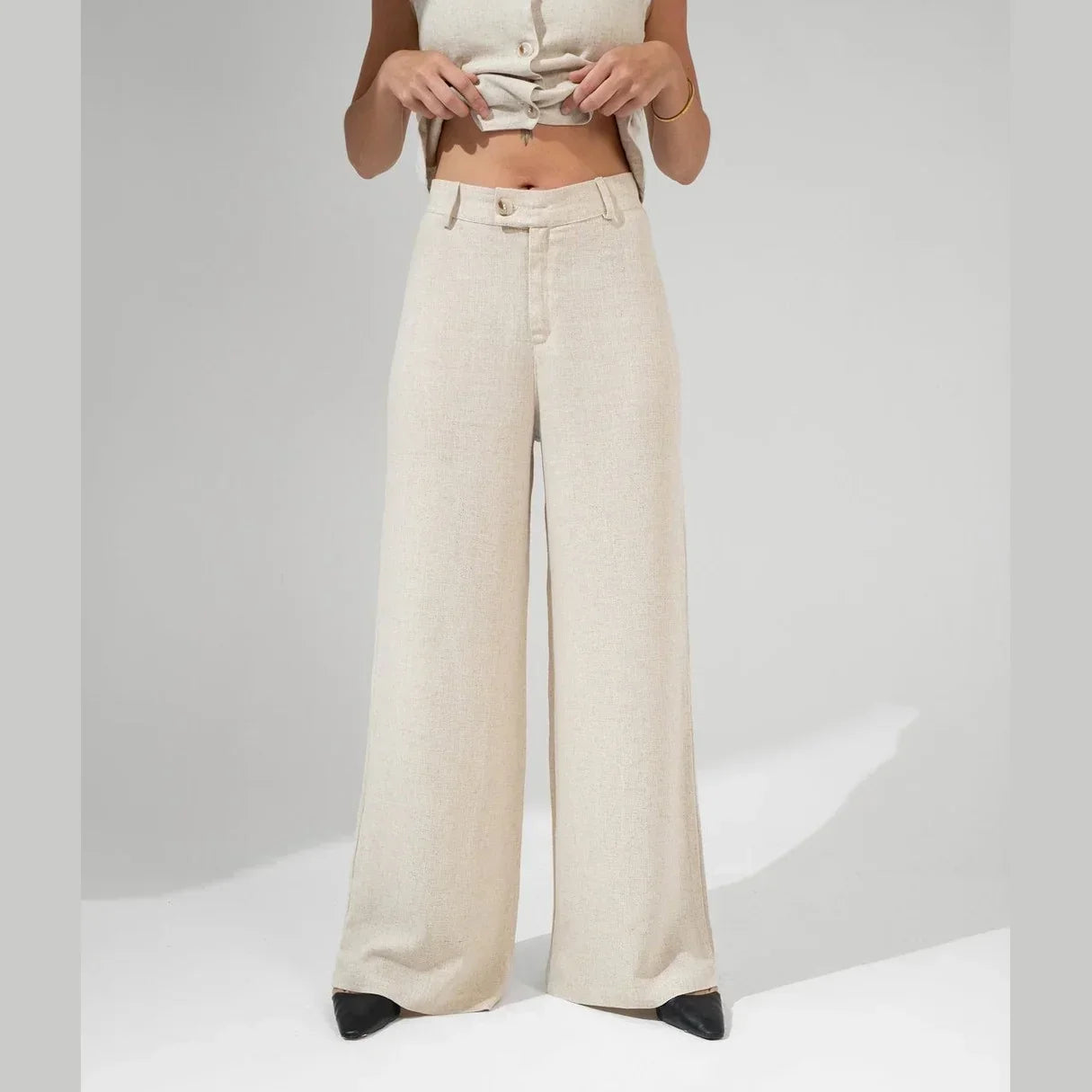 Linen Suit Trousers - KC Shop - Babazzaro