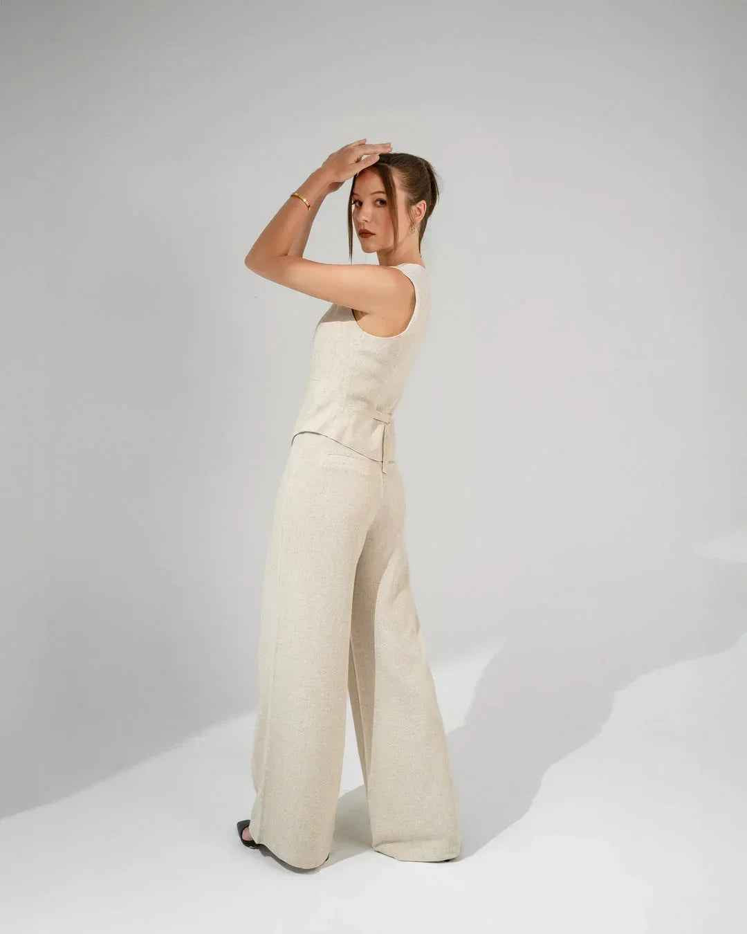 Linen Suit Waistcoat - KC Shop