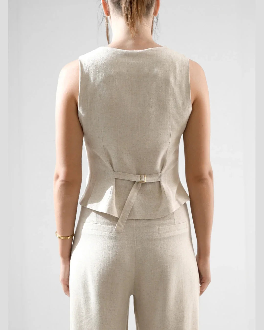 KC Shop - Linen Suit Waistcoat 3