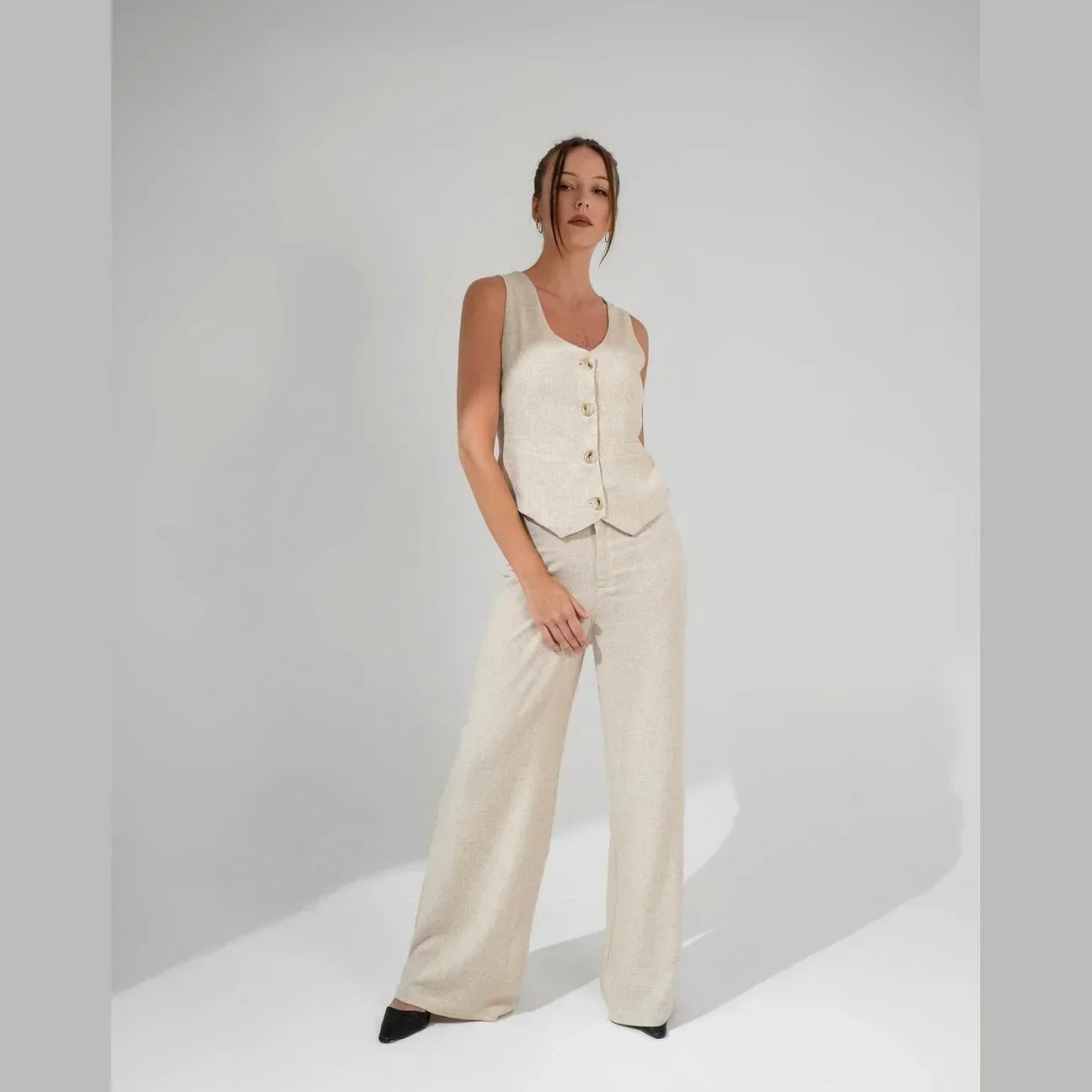 Linen Suit Trousers - KC Shop - Babazzaro