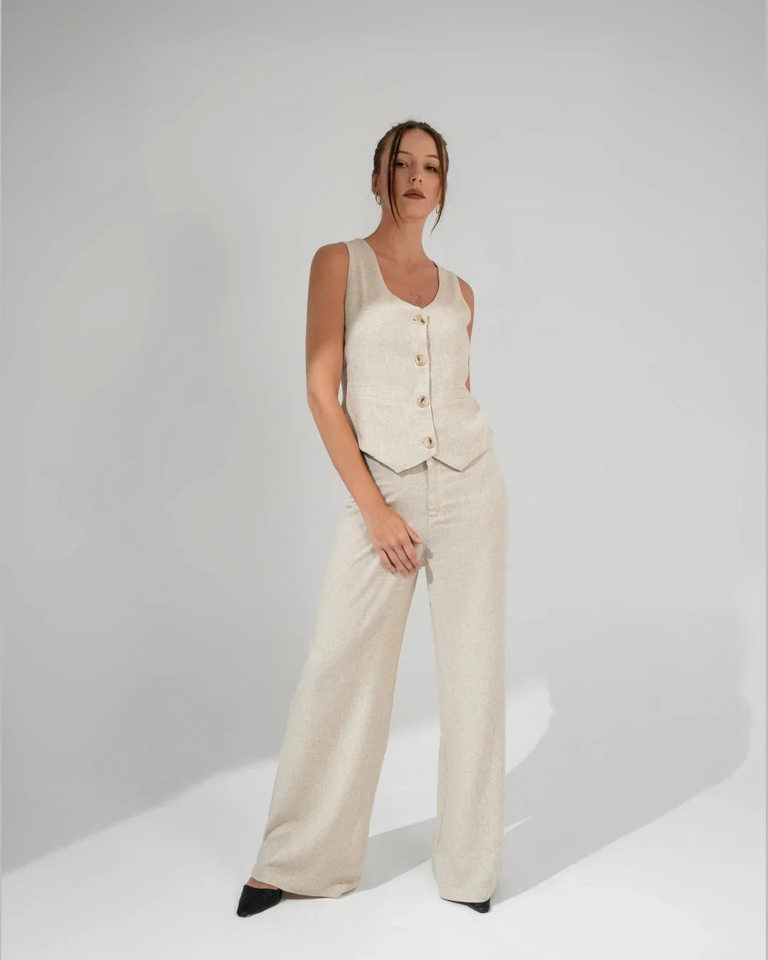 KC Shop - Linen Suit Waistcoat 5