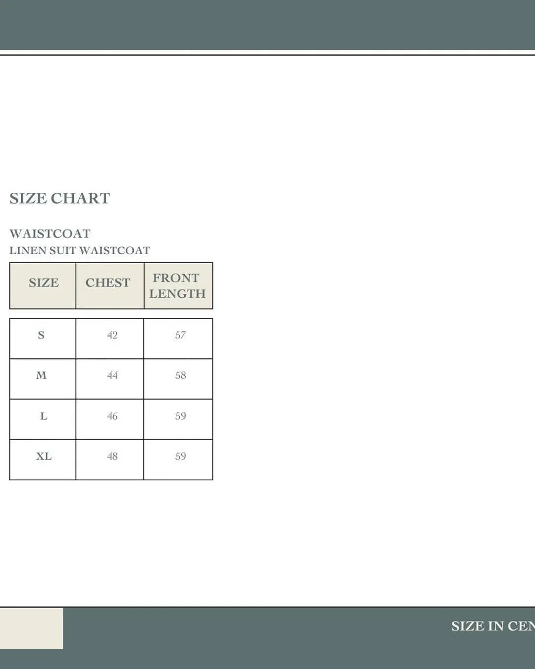 KC Shop - Linen Suit Waistcoat 6